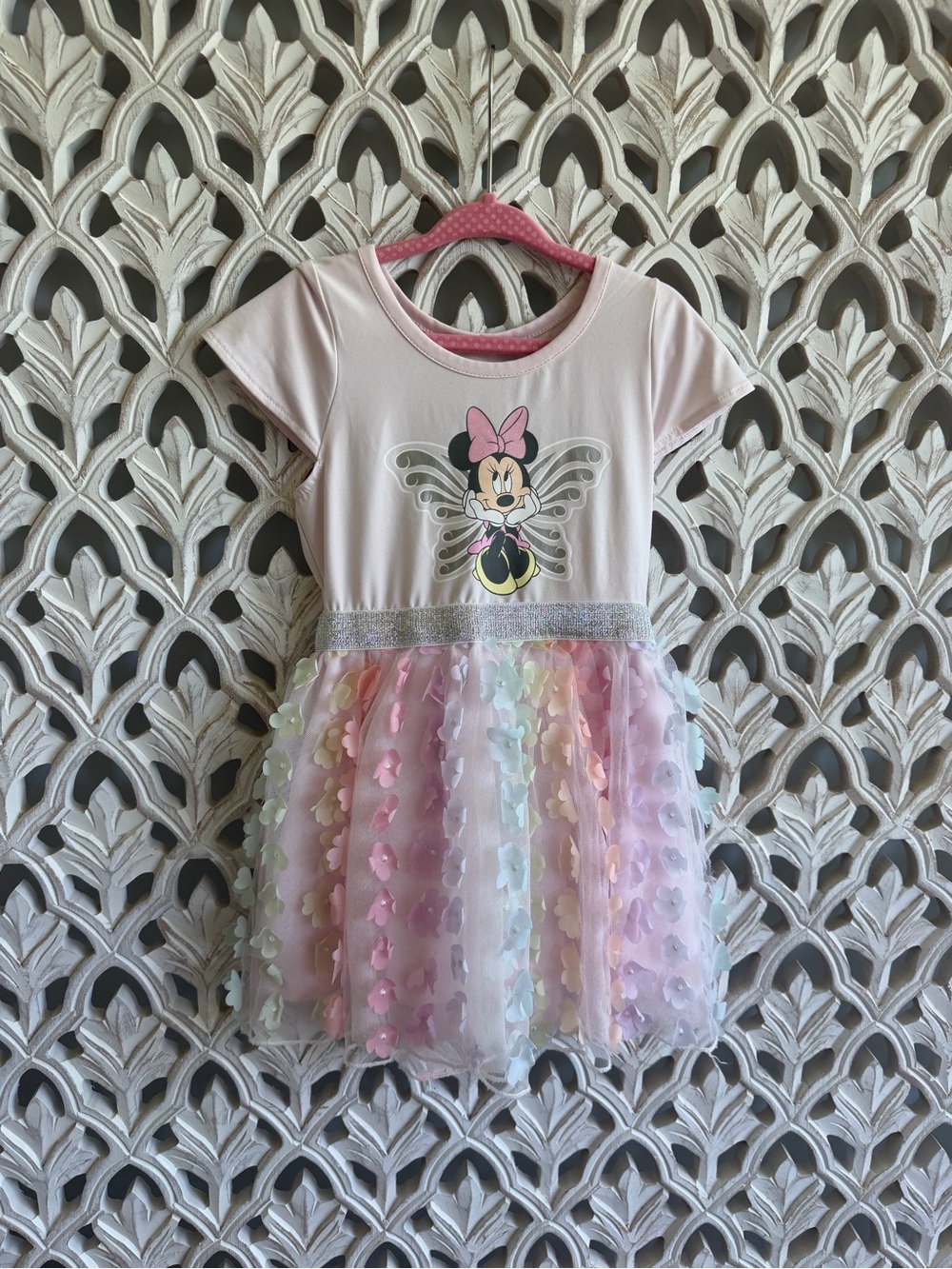 Minnie Mouse Rainbow Tulle Dress Size 3T